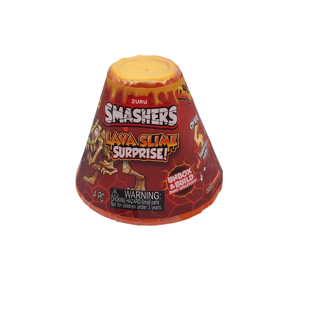ZURU‎ Smashers Lava Slime Surprise Volcano Series 4 New Sealed Toy